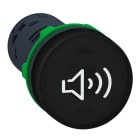 SCHNEIDER ELECTRIC - Buzzer, Summer, XB5, Kunststoff, unbeleuchtet, schwarz, 22mm, 90dB, 24VACDC