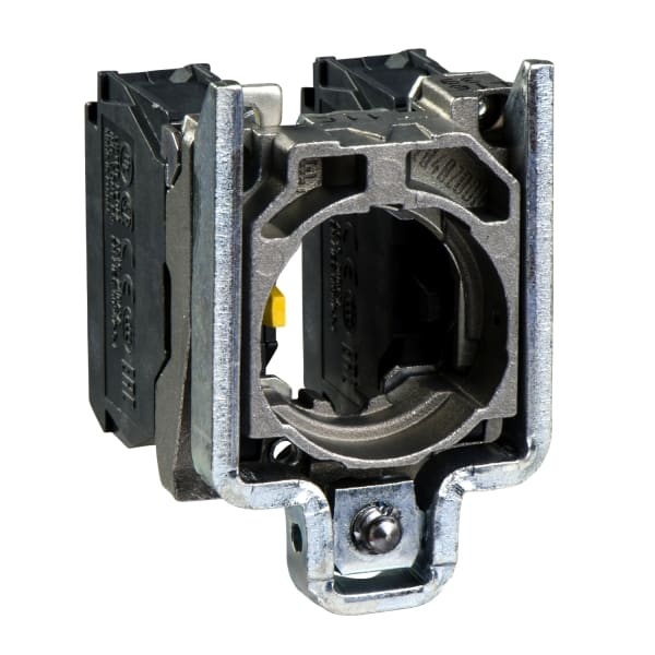 SCHNEIDER ELECTRIC - Hilfsschalterblock+Befestigungsflansch, XB4, Metall, 22mm, 30mm, 1S+1Ö, SK