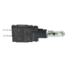SCHNEIDER ELECTRIC - Lampenfassung mit LED AC/DC 230V orange