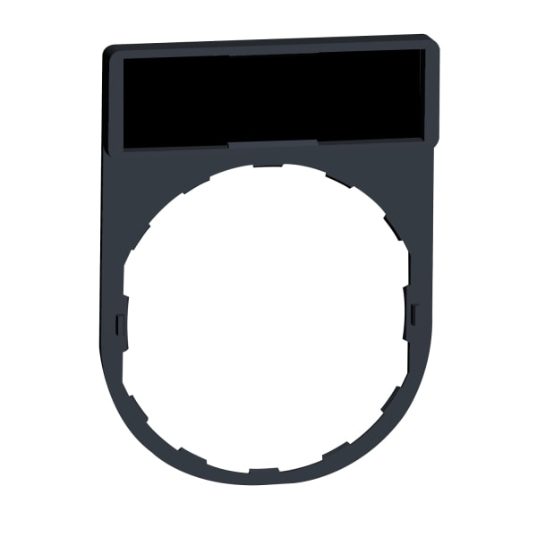 SCHNEIDER ELECTRIC - Schildträger 30x40mm m. Leerschild z. Gravieren, für Ø 22 Geräte