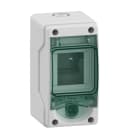 SCHNEIDER ELECTRIC - Kaedra-Minigehäuse aufputz - IP65 1 x 3 Module - transparente Tür