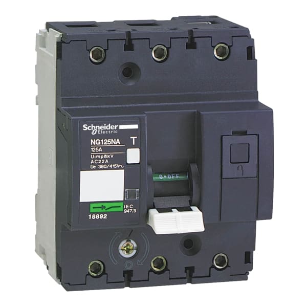SCHNEIDER ELECTRIC - Lasttrennschalter NG125NA, 3P, 125A