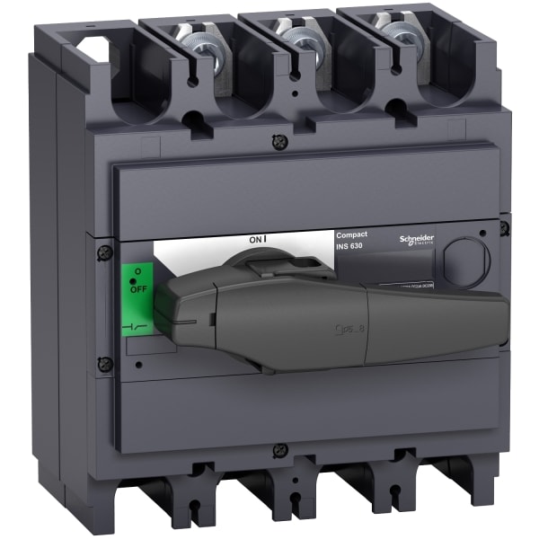 SCHNEIDER ELECTRIC - Lasttrennsch. INS500,3P, 500A/690V AC/250V DC,Drehantrieb schwarz