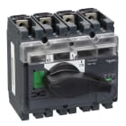 SCHNEIDER ELECTRIC - Lasttrennsch. INV160, 4 P, 160A/690V DC/AC, Schwarzer Drehhebel