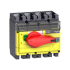 SCHNEIDER ELECTRIC - Lasttrennsch. INV250, 4 P, 250A/690V DC/AC, Roter Drehhebel/gelber Grund