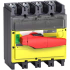 SCHNEIDER ELECTRIC - Lasttrennsch. INV400, 4 P, 400A/690V DC/AC, Roter Drehhebel/gelber Grund