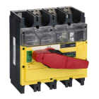 SCHNEIDER ELECTRIC - Lasttrennsch. INV630, 3 P, 630A/690V DC/AC, Roter Drehhebel/gelber Grund
