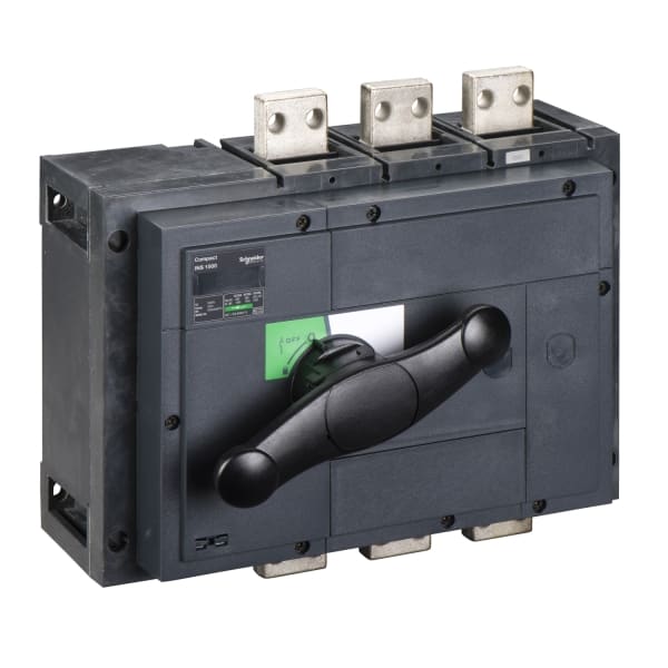 SCHNEIDER ELECTRIC - Lasttrennschalter ComPact INS1000 3P 1000A Festeinbau mit schwarzem Drehantrieb