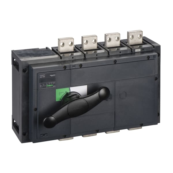 SCHNEIDER ELECTRIC - Lasttrennschalter ComPact INS1000 4P 1000A Festeinbau mit schwarzem Drehantrieb