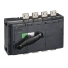 SCHNEIDER ELECTRIC - Lasttrennschalter ComPact INS1250 4P 1250A Festeinbau mit schwarzem Drehantrieb