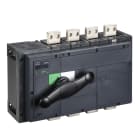 SCHNEIDER ELECTRIC - Lasttrennschalter ComPact INS1600 4P 1600A Festeinbau mit schwarzem Drehantrieb