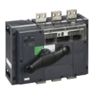 SCHNEIDER ELECTRIC - Lasttrennschalter ComPact INV1000 3P 1000A Festeinbau mit schwarzem Drehantrieb