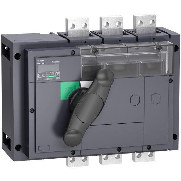 SCHNEIDER ELECTRIC - Lasttrennschalter ComPact INV800 3P 800A Festeinbau mit schwarzem Drehantrieb