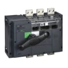 SCHNEIDER ELECTRIC - Lasttrennschalter ComPact INV1600 3P 1600A Festeinbau mit schwarzem Drehantrieb