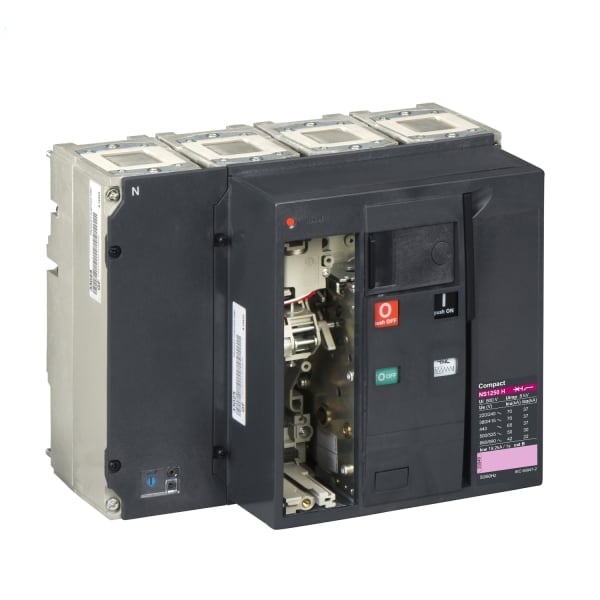 SCHNEIDER ELECTRIC - Compact NS1250H, 4 P, 1250A, max. Ausschaltverm. 70kA
