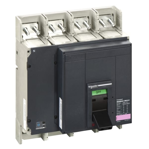 SCHNEIDER ELECTRIC - Compact NS1000N, 4 P, 1000A, max. Ausschaltverm. 50kA
