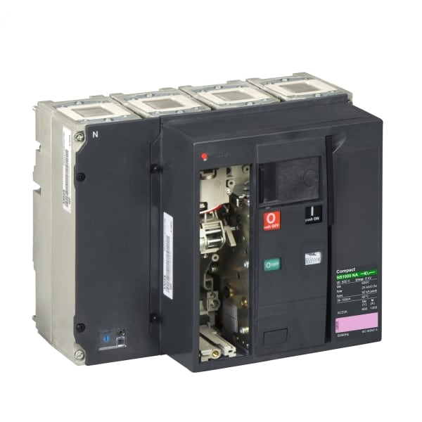 SCHNEIDER ELECTRIC - Lasttrennschalter ComPact NS1000 NA, 4P, 1000A/690V AC elektrische Ansteuerung