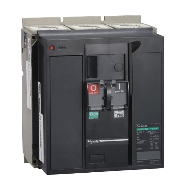 SCHNEIDER ELECTRIC - Lasttrennschalter ComPact NS1250 NA, 3P, 1250A/690V AC elektrische Ansteuerung