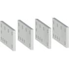 SCHNEIDER ELECTRIC - Anschlussstücke für Kabel, 4 Stk, 4P, für Masterpact NT und INS/INV630b-1600