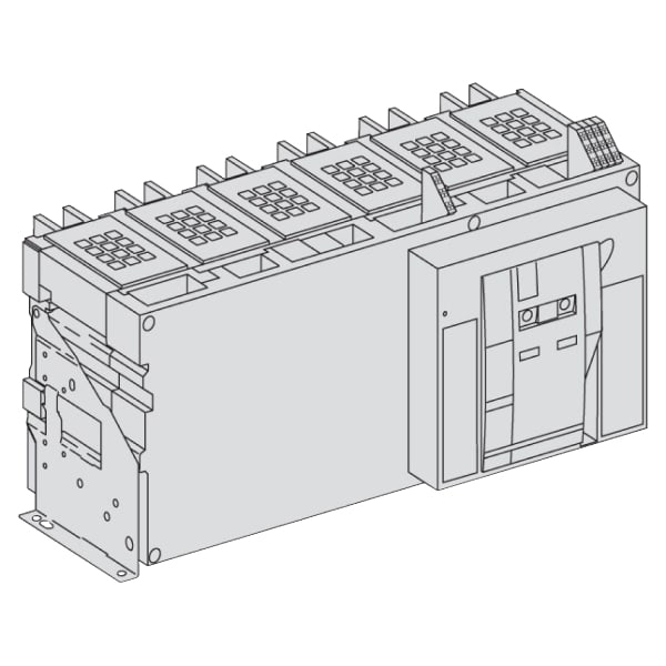 SCHNEIDER ELECTRIC - MasterPact NWb 6300A HA Icm=187kA/690V 3P Grundschalter Festeinbau