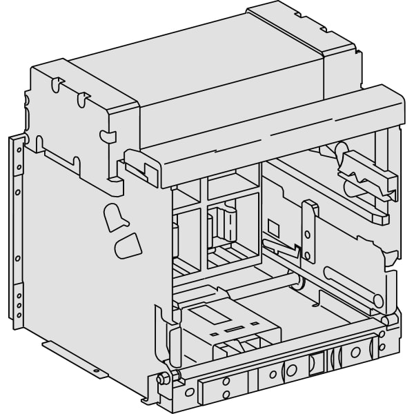 SCHNEIDER ELECTRIC - Einschubgehäuse ohne Anschlüsse, Korrosionsschutz, für NW1250A, 4p