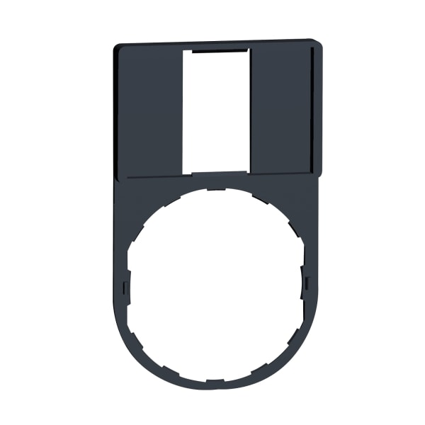 SCHNEIDER ELECTRIC - Schildträger 30 x50mm o. Schild, für Ø 22 Geräte m. rundem Frontelement