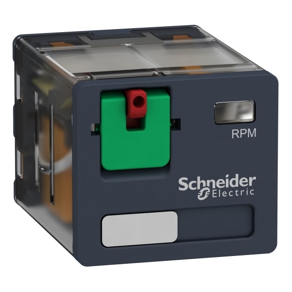 SCHNEIDER ELECTRIC - Leistungsrelais RPM, 3 W, 15 A, 120VAC, ohne LED, mit Prüftaste