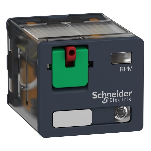 SCHNEIDER ELECTRIC - Leistungsrelais RPM, 3 W, 15 A, 24 VAC, mit LED, mit Prüftaste