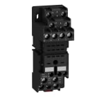 SCHNEIDER ELECTRIC - Sockel für RXM+REXL, 2 oder 4 polig, gemischte Kontakte, Bügelklemmen
