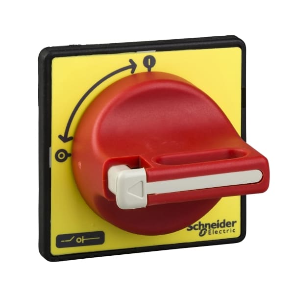 SCHNEIDER ELECTRIC - Front-Drehgriff KCF, für V3, V4, roter Griff