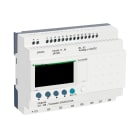 SCHNEIDER ELECTRIC - Zelio Logic Kompakt, 12E/8A, 24V DC, Uhr, Display