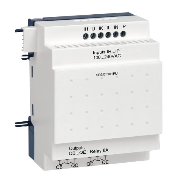 SCHNEIDER ELECTRIC - Digitales Ein-/Ausgangsmodul, Zelio Logic, 10 E/A, 100 - 240 VAC, Relaisausgänge