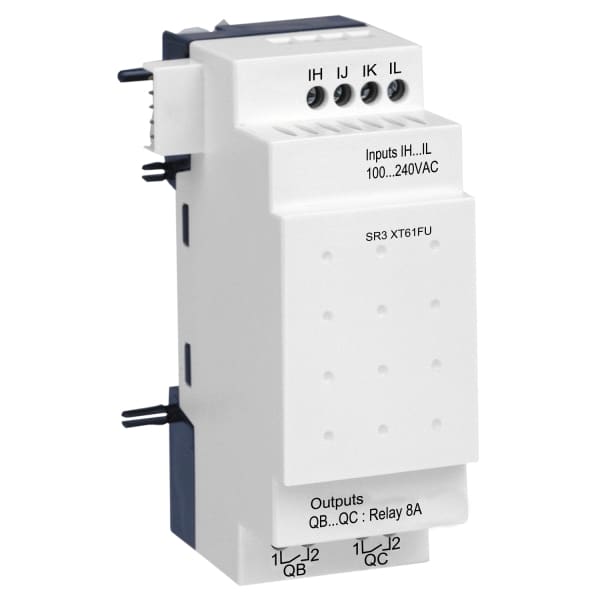 SCHNEIDER ELECTRIC - Digitales Ein-/Ausgangsmodul, Zelio Logic, 6 E/A, 100 - 240 VAC, Relaisausgänge