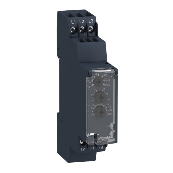 SCHNEIDER ELECTRIC - Netzüberwachung, Phasenfolge, -ausfall, Unterspannung, 183-528 VAC