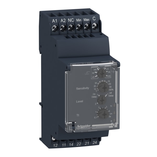 SCHNEIDER ELECTRIC - Niveaurelais konduktiv (Leitfähigkeitsmessung), 24-240VAC/DC, 2 W