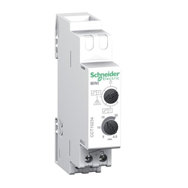 SCHNEIDER ELECTRIC - Elektr. Treppenlichtzeits. MINs-0,5, 20min., Vorwarnfunkt., Fernschaltfunkt.