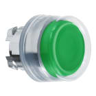 SCHNEIDER ELECTRIC - Drucktaster, Frontelement, XB4, Metall, 22mm, grün, vorst., tastend, Schutzkappe