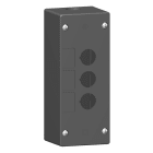 SCHNEIDER ELECTRIC - Leergehäuse, Harmony XALG, Kunststoff, schwarz, 3 Bohrungen, 22mm