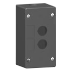 SCHNEIDER ELECTRIC - Leergehäuse, Harmony XALG, Kunststoff, schwarz, 2 Bohrungen, 22mm
