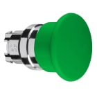 SCHNEIDER ELECTRIC - Pilzdrucktaster Frontelement XB4, Metall, 22mm, grün, Pilz 40mm, tastend