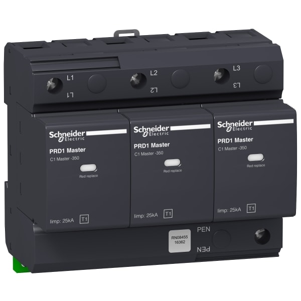 SCHNEIDER ELECTRIC - Blitzstromableiter TYP1 PRD1 Master 3P, Uc 350V