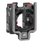 SCHNEIDER ELECTRIC - Hilfsschalterblock+Befestigungsflansch, XB4, Metall, 22mm, 30mm, 2Ö, Spring Clamp
