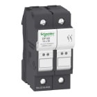 SCHNEIDER ELECTRIC - Sicherungshalter TeSys 2p 32A, Sicherungsgröße 10x38mm