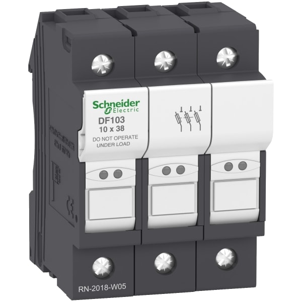 SCHNEIDER ELECTRIC - Sicherungshalter TeSys 3p 32A , Sicherungsgröße 10x38mm