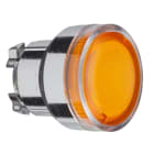 SCHNEIDER ELECTRIC - Leuchtdrucktaster Frontelement XB4, Metall, 22mm, or, tast, glatte Kalotte, BA9s