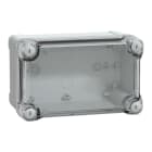 SAREL - Geh. ABS IP66 IK07 RAL7035 Inn.H175W105D100Auß.H192W121D105 durchs. Abd.H40