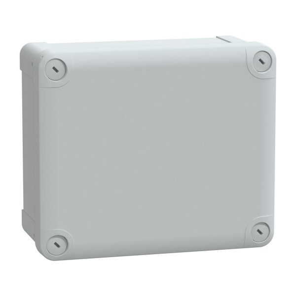 SAREL - PC-Geh. IP66 IK08 RAL7035 In.H175B150D80Auß.H193B164D87 undur. PC-Abdeck. H20