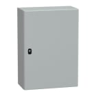 SAREL - Spacial S3D Volltür mit Montageplatte H700xB500xT250.IP66 IK10 RAL7035.
