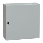 SAREL - Spacial S3D Volltür mit MontageplatteH800xB800xT300.IP66 IK10 RAL7035.