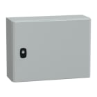 SAREL - Spacial S3D Volltür mit Montageplatte H300xB400xT150 IP66 IK10 RAL7035.